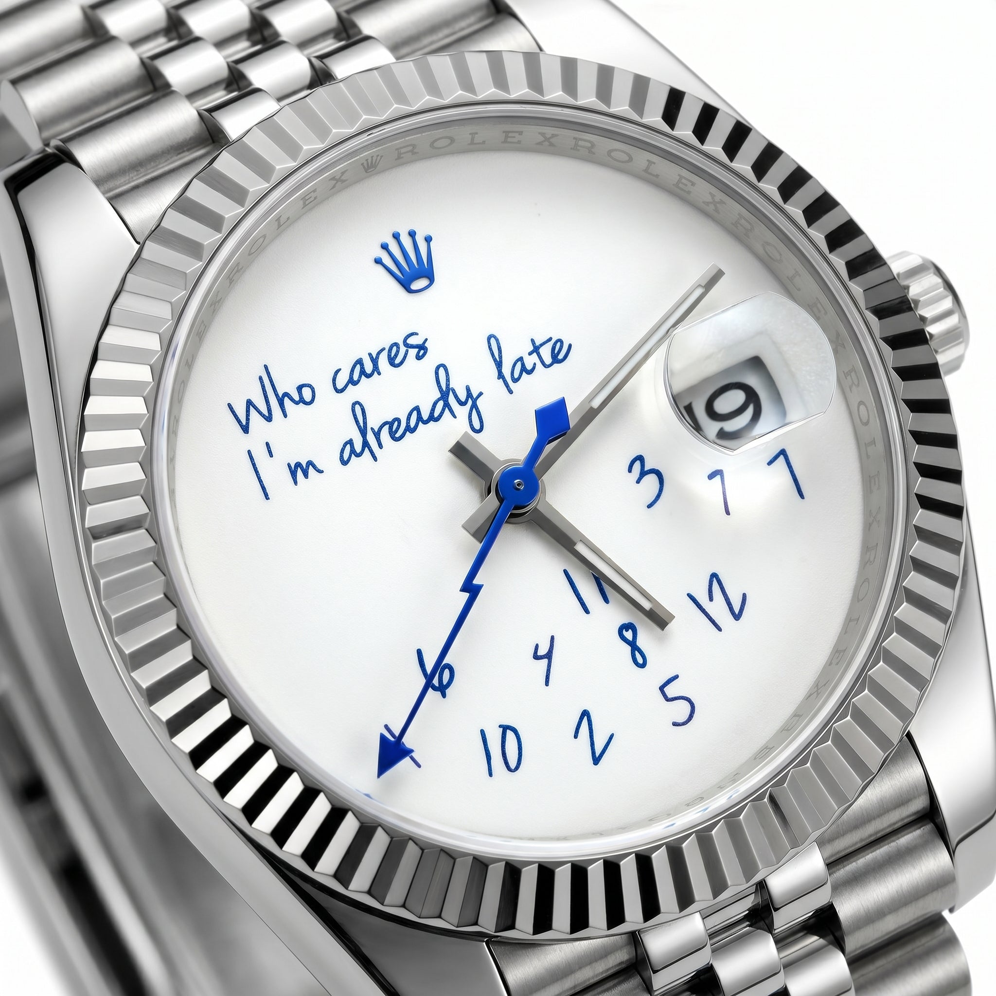 Date-Just Who Cares I'm Already Late