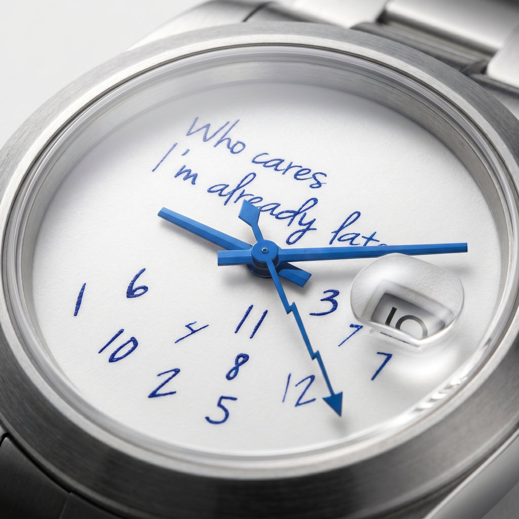 Date Just Who Cares I'm Already Late